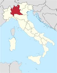 イタリア・ロンバルディア州・地図