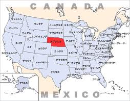 ラッキーバケット・ネブラスカ州・地図